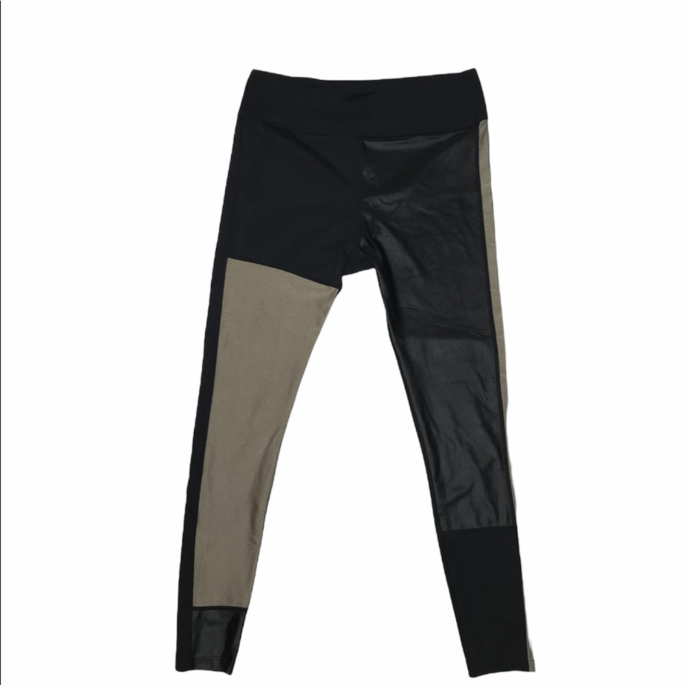 Alala black patchwork colorblock tight M